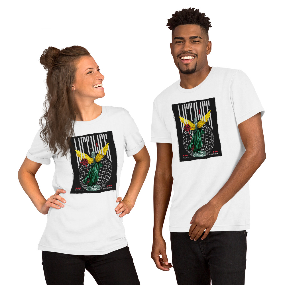 Lift4Life – Winged Globe Tee