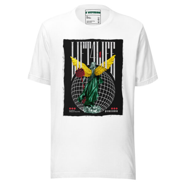 Lift4Life – Winged Globe Tee